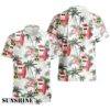 Christmas In July Santa Claus Flamingo Xmas Trendy Hawaiian Shirt Hawaaian Shirt Hawaaian Shirt