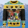 Christmas Wu Tang Clan Yellow Green Black Knitting Pattern Ugly Christmas Sweater 2 2