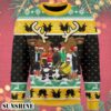 Christmas Wu Tang Clan Yellow Green Black Knitting Pattern Ugly Christmas Sweater 5 NENnn
