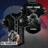 Custom Name Las Vegas Raiders Baseball Jersey For Men Women 4 3