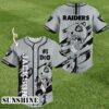 Custom Name Las Vegas Raiders NFL Baseball Jersey Shirts 1 1