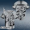 Custom Name Las Vegas Raiders NFL Baseball Jersey Shirts 2 1