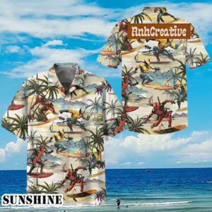 Deadpool And Wolverine Hawaiian Shirt Deadpool 3 Movie Gifts Aloha Shirt Aloha Shirt