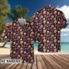DnD Hawaiian Shirt Trippy Mushroom Pattern Dice Colorful Pattern Hawaaian Shirts Hawaaian Shirts
