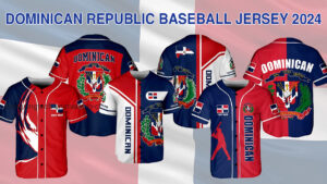 Dominican Republic Baseball Jersey