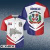 Dominican Republic Coat Of Arms Baseball Jersey