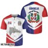 Dominican Republic Coat Of Arms Baseball Jersey