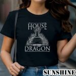 Dragon Throne Fire And Blood House Targaryen Game Of Dragons Shirt 1 TShirt