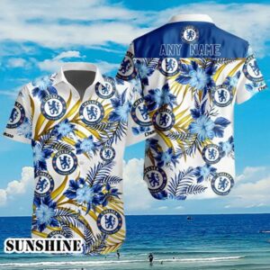 EPL Chelsea Football Club Hawaiian Shirt Personalized Name Aloha Shirt Aloha Shirt