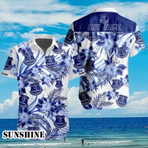 EPL Everton Football Club Personalized Name Hawaiian Shirt Aloha Shirt Aloha Shirt