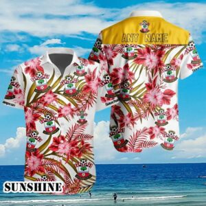 EPL Southampton Football Club Personalized Name Hawaiian Shirt Aloha Shirt Aloha Shirt