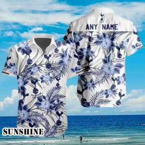 EPL Tottenham Football Club Personalized Name Hawaiian Shirt Aloha Shirt Aloha Shirt