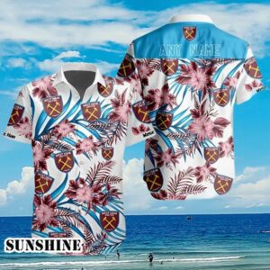 EPL West Ham Football Club Personalized Name Hawaiian Shirt Aloha Shirt Aloha Shirt