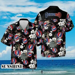 Grateful Dead Band Button Up Hawaiian Shirt Aloha Shirt Aloha Shirt