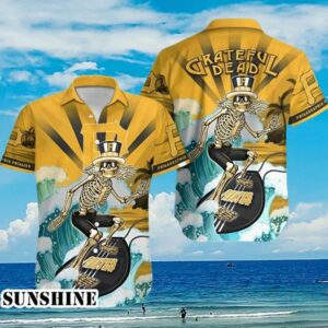Grateful Dead Pittsburgh Pirates Hawaiian Shirt Aloha Shirt Aloha Shirt
