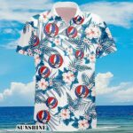 Grateful Dead Rock Band Floral Hawaiian Shirt Aloha Shirt Aloha Shirt