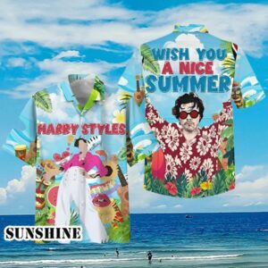 Harry Styles Wish You A Nice Summer Hawaiian Shirt Aloha Shirt Aloha Shirt