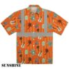 Hi Vis Orange Hawaiian Shirt Hawaaian Shirt Hawaaian Shirt