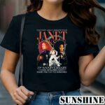 Janet Jackson 50Th Anniversary Shirt 1974 2024 Together Again Summer Tour 1 TShirt