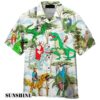 Jesus Ride A Dinosaur Jurassic Park Hawaiian Shirt Hawaaian Shirt Hawaaian Shirt