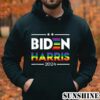 Joe Biden Kamala Harris 2024 Rainbow Gay Pride LGBT Shirt 4 Hoodie