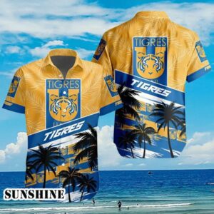 LIGA MX Tigres UANL Hawaiian Shirt Aloha Shirt Aloha Shirt