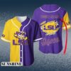 LSU TIGERS Custom Baseball Jersey Shirt 2 1