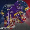 LSU TIGERS US Flag Classic Baseball Jersey Shirt 4 3