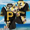 MLB Pittsburgh Pirates Flower Swing Into Sunset Hawaiian Shirt Aloha Shirt Aloha Shirt