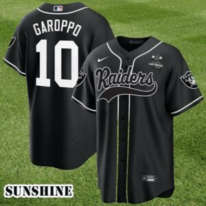 Mens Garoppo Raiders Baseball Jersey 1 1