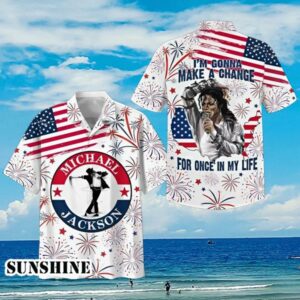 Michael Jackson Im Gonna Make A Change For Once In My Life Hawaiian Shirts Aloha Shirt Aloha Shirt