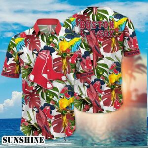 Mlb Boston Red Sox Hawaiian Shirt Victory In Bloom Gift For Fans Aloha Shirt Aloha Shirt