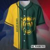 NCAA Mascot Logo Baylor Bears Baseball Jersey 4 3