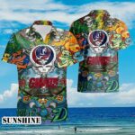 New York Giants Grateful Dead Hawaiian Shirt Aloha Shirt Aloha Shirt