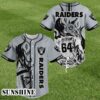 Oakland Raiders Baseball Jersey Personalized Gifts For Fans 1 1