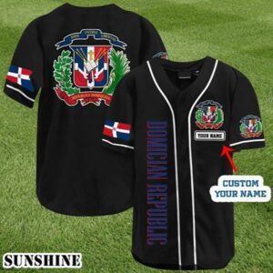 Personalized Dominican Baseball Jersey 1 1