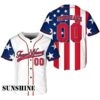 Personalized USA American Flag Baseball Jersey For Men Women 3 2