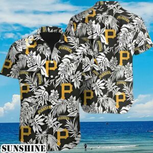Pittsburgh Pirates Hawaiian Shirt Tropical Leaves Aloha Gift Aloha Shirt Aloha Shirt