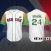 Red Sox Brazilian Jersey 2024 Giveaway 4 3