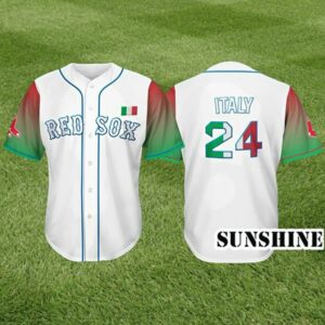 Red Sox Italian Jersey 2024 Giveaway 1 1
