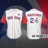 Red Sox Puerto Rican Celebration Jersey 2024 Giveaway 4 3