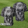 Skull Las Vegas Raiders Baseball Jersey NFL Gifts 1 1