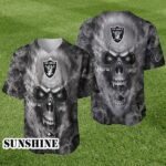 Skull Las Vegas Raiders Baseball Jersey NFL Gifts 1 1