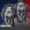 Skull Las Vegas Raiders Baseball Jersey NFL Gifts 4 3