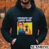 Strong Woman With Cat Childless Cat Ladies Vote Shirt 4 Hoodie