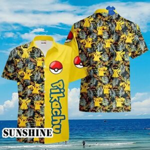 Summer Aloha Pokemon Hawaiian Shirt Pikachu Gift For Beach Lovers Aloha Shirt Aloha Shirt