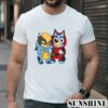 Superhero Bluey Deadpool And Wolverine Shirt 1 TShirt