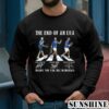 The End Of Era Andy Murray Rafael Nadal Roger Federer Thank You For The Memories Tee Shirt 3 Sweatshirts