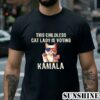 This Childless Cat Lady Is Voting Kamala Harris 2024 Shirt 2 Shirt