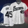 Tocament Birmingham Barons Michael Jordan 45 Baseball Jersey 4 3